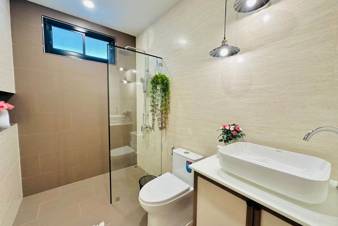 HS1519 – 3Bedroom Pool Villa House for Sale in Pattaya Paradise Village 1 in Nong Prue