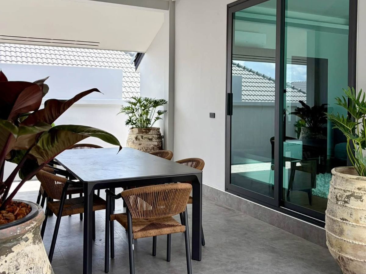 HR0897 – 3Bedrooms Pool Villa House for Rent in Nibbana Shade Village in Thung Klom-Talman