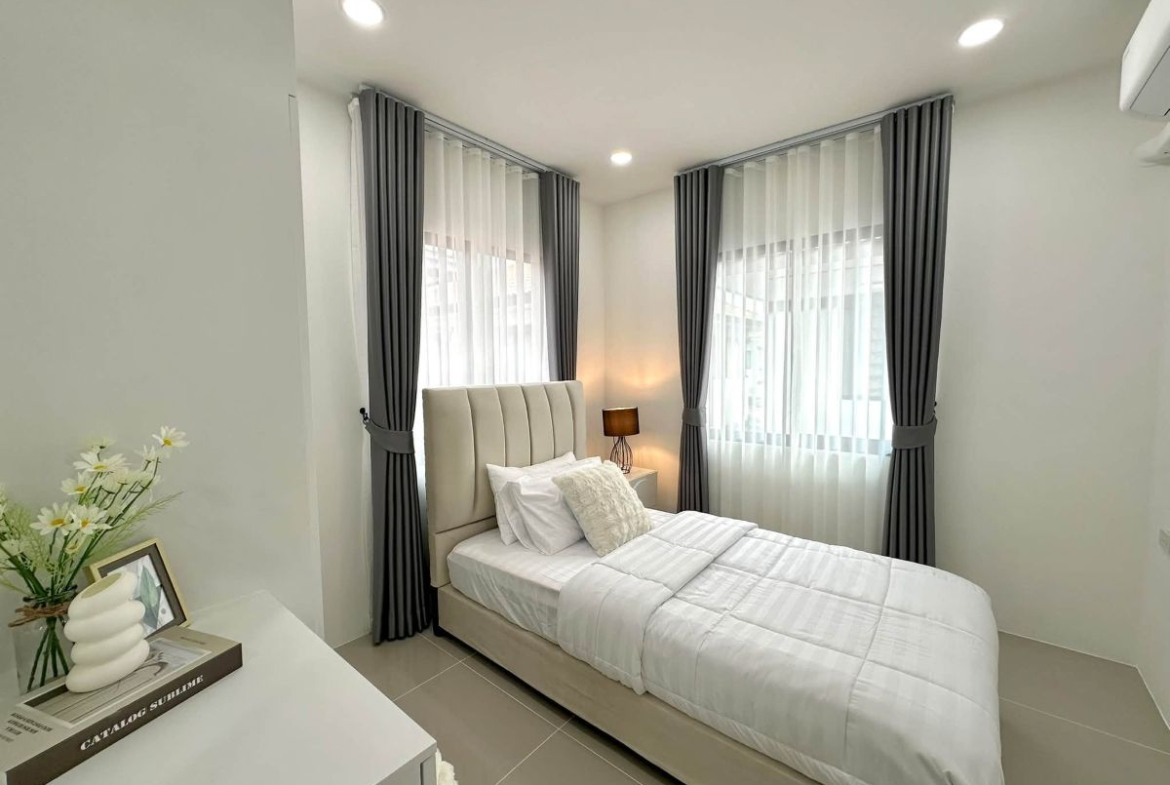 HS1518 – 3Bedroom 2-Storey Single House for Sale in Baan Fah Greenery Pattaya in Bang Lamung