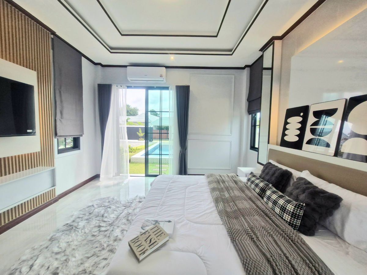 HS1522 – 4Bedroom Pool Villa House for Sale in Soi K9 in Huay Yai