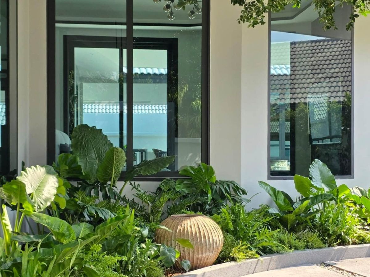 HR0897 – 3Bedrooms Pool Villa House for Rent in Nibbana Shade Village in Thung Klom-Talman