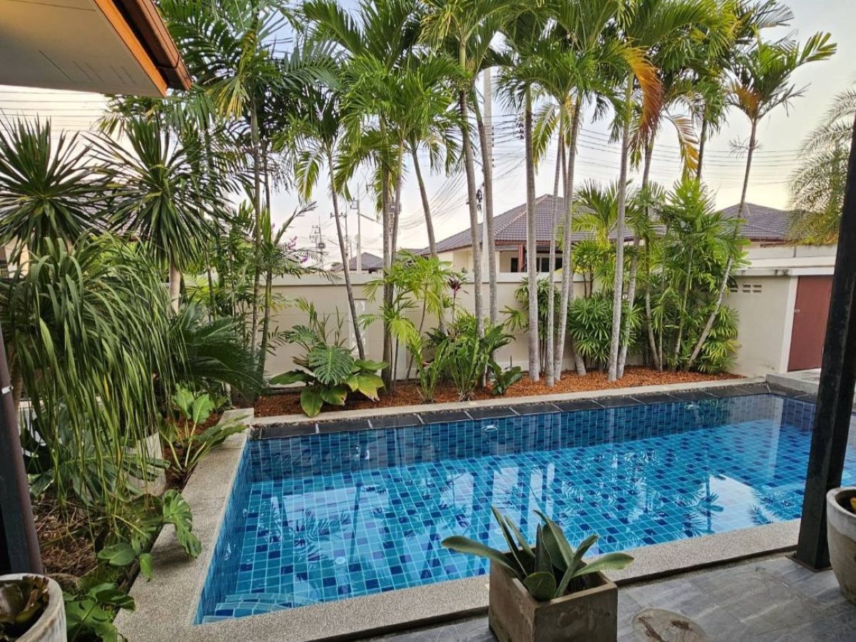 HR0896 – 3Bedroom Pool Villa for rent in Garden Ville 5 in Huay Yai