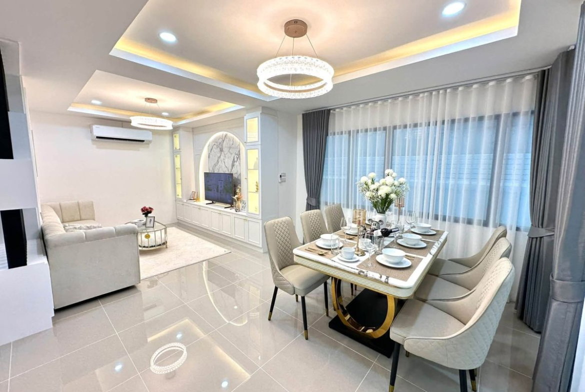 HS1518 – 3Bedroom 2-Storey Single House for Sale in Baan Fah Greenery Pattaya in Bang Lamung