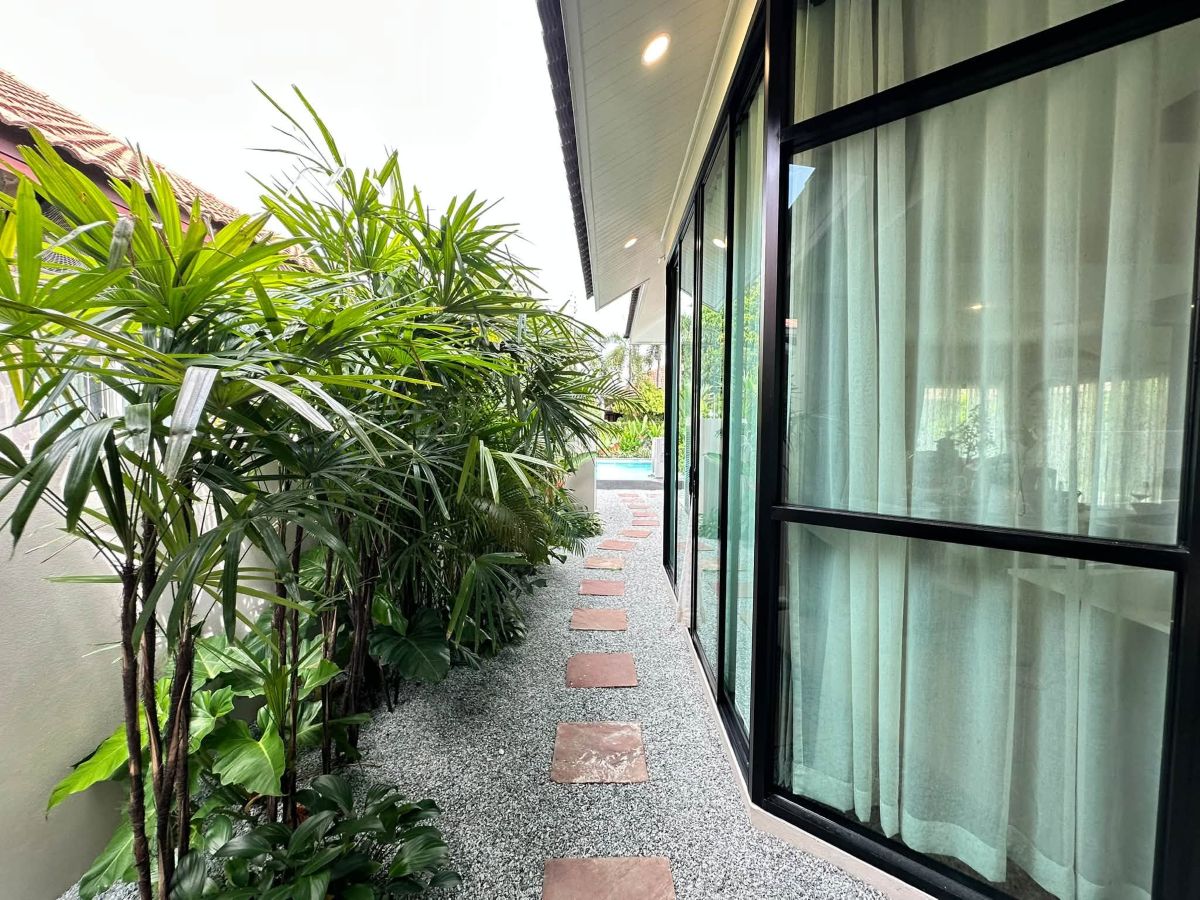 HS1519 – 3Bedroom Pool Villa House for Sale in Pattaya Paradise Village 1 in Nong Prue