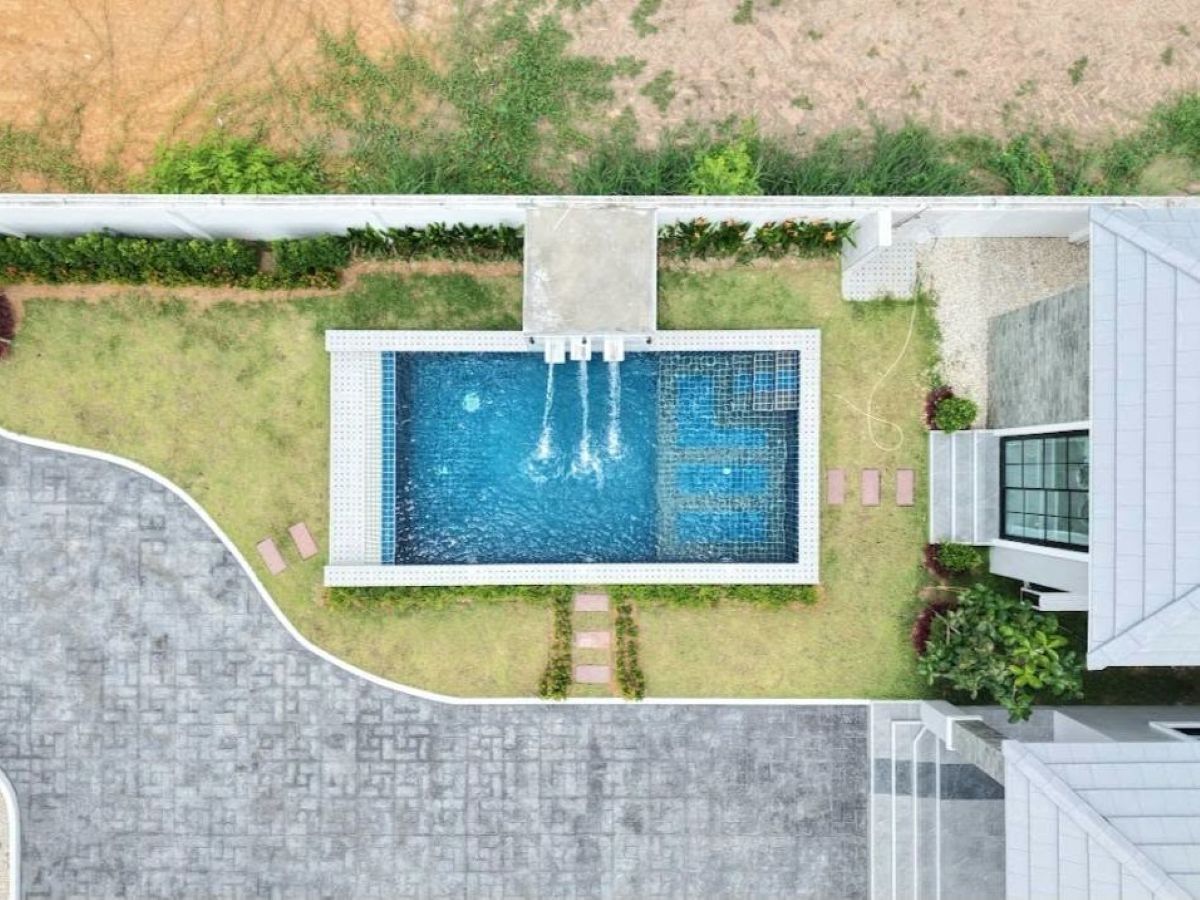 HS1522 – 4Bedroom Pool Villa House for Sale in Soi K9 in Huay Yai
