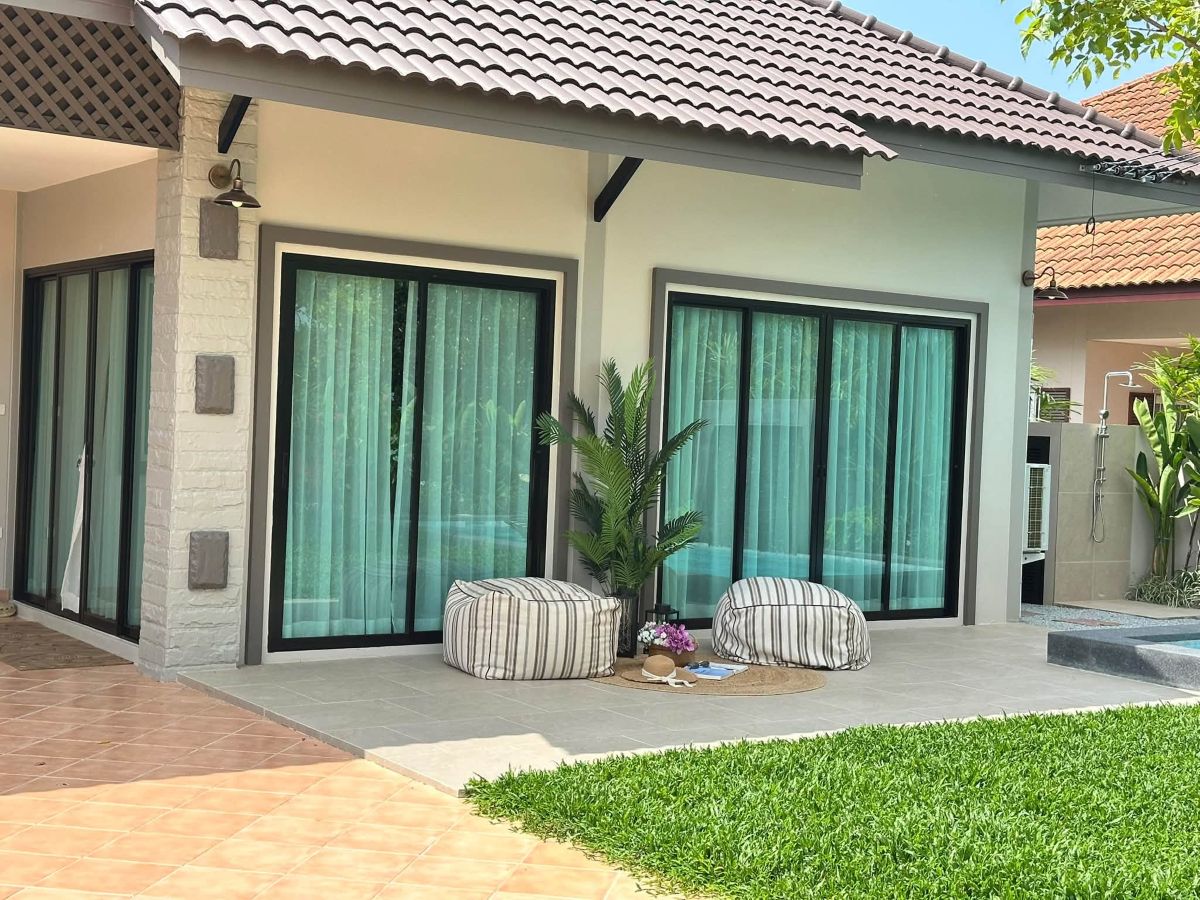 HS1519 – 3Bedroom Pool Villa House for Sale in Pattaya Paradise Village 1 in Nong Prue