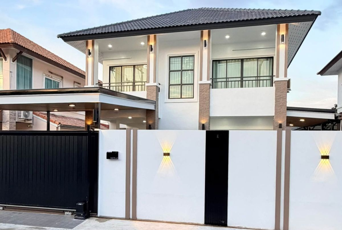 HS1520 – 4Bedroom Pool Villa House for  Sale in Rattanakorn Village 17 in Nong Prue