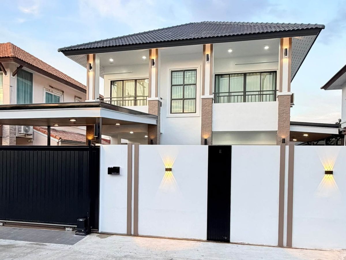 HS1520 – 4Bedroom Pool Villa House for  Sale in Rattanakorn Village 17 in Nong Prue