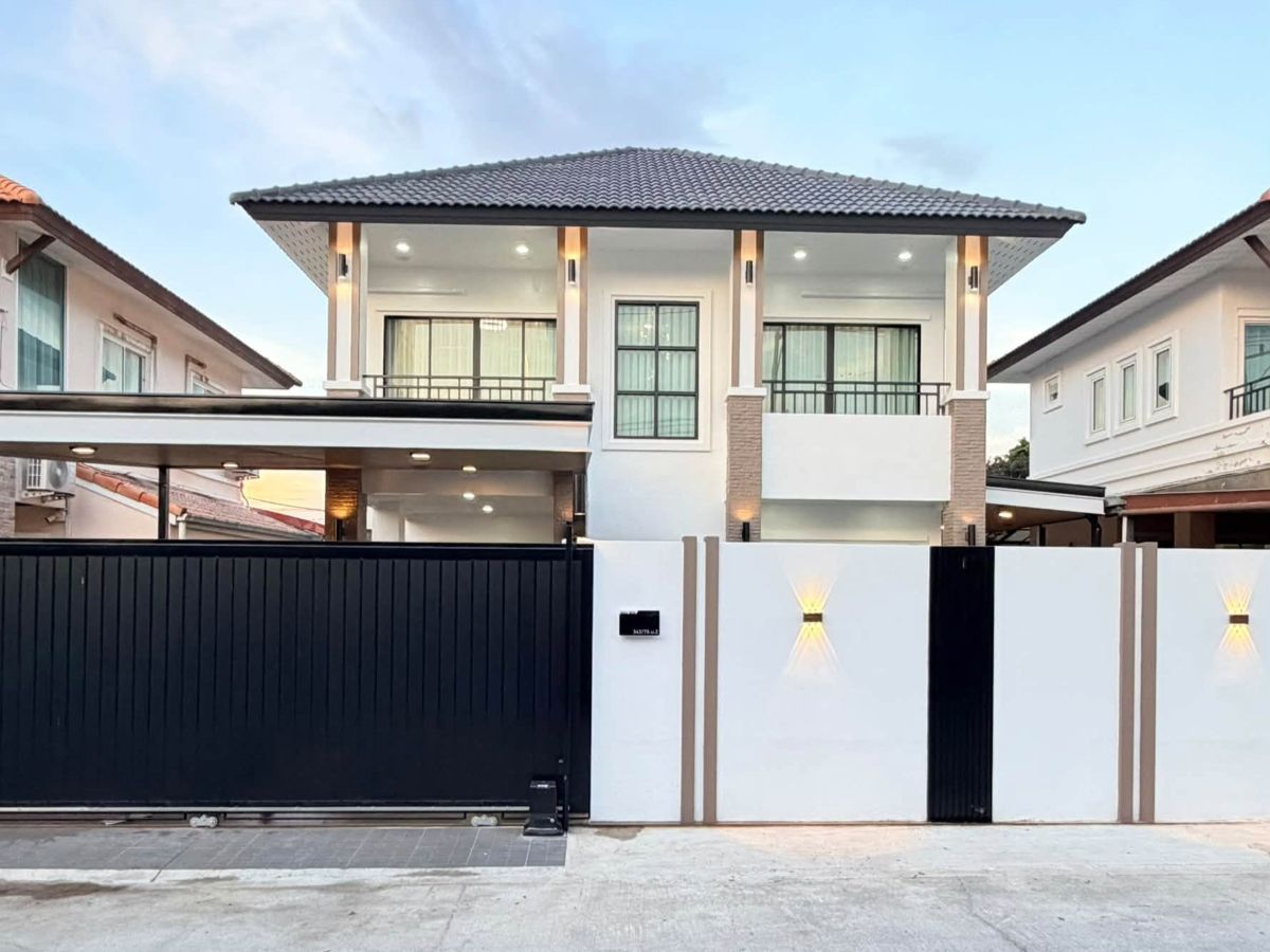 HS1520 – 4Bedroom Pool Villa House for  Sale in Rattanakorn Village 17 in Nong Prue
