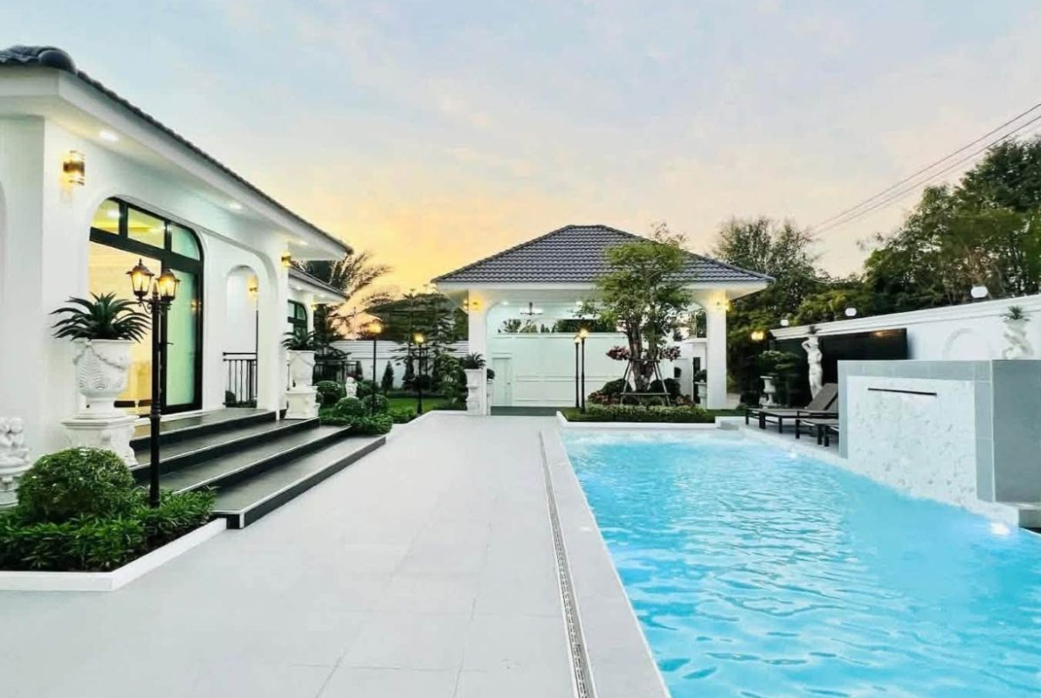 HS1524 – 5Bedrooms Modern Luxury Pool Villa House for Sale in Pornprapa Nimit 34