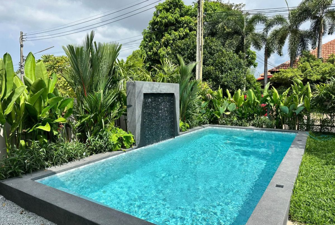 HS1519 – 3Bedroom Pool Villa House for Sale in Pattaya Paradise Village 1 in Nong Prue
