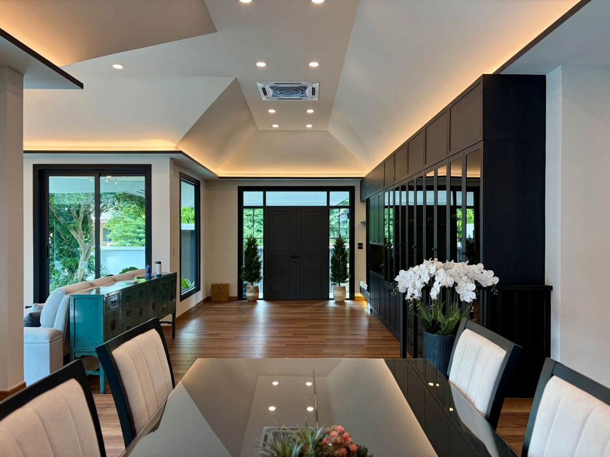 HR0897 – 3Bedrooms Pool Villa House for Rent in Nibbana Shade Village in Thung Klom-Talman