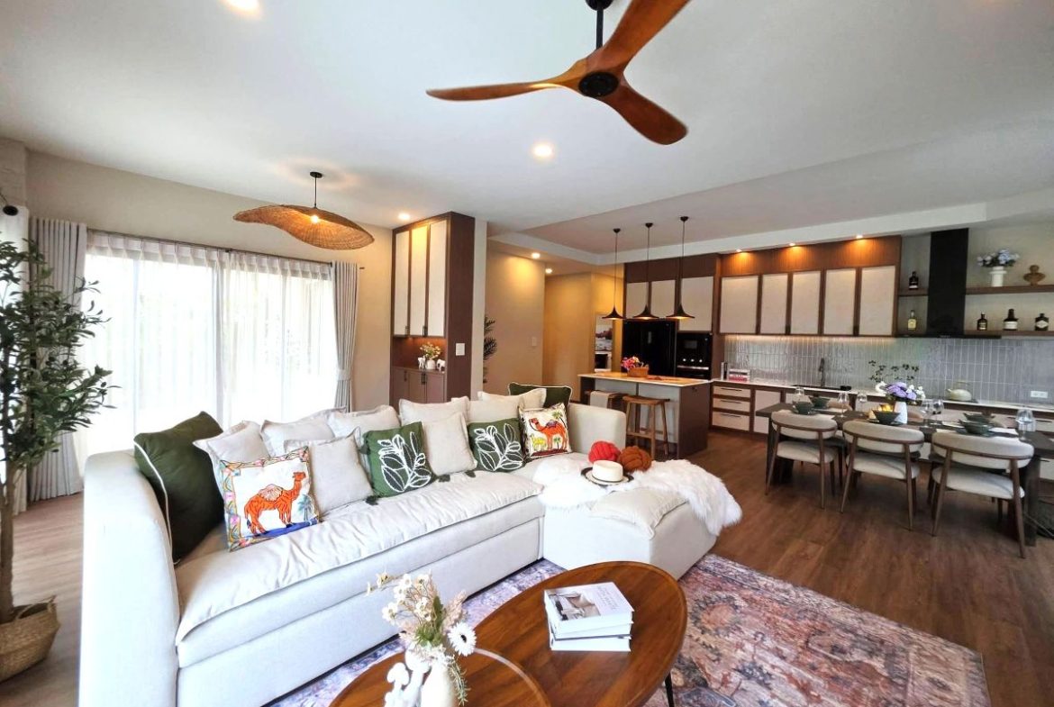 HS1519 – 3Bedroom Pool Villa House for Sale in Pattaya Paradise Village 1 in Nong Prue