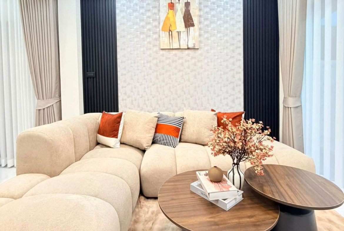 HS1520 – 4Bedroom Pool Villa House for  Sale in Rattanakorn Village 17 in Nong Prue