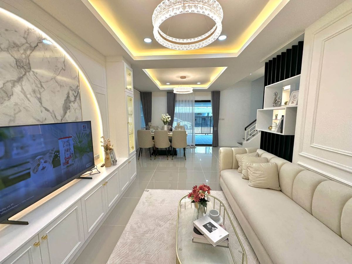 HS1518 – 3Bedroom 2-Storey Single House for Sale in Baan Fah Greenery Pattaya in Bang Lamung