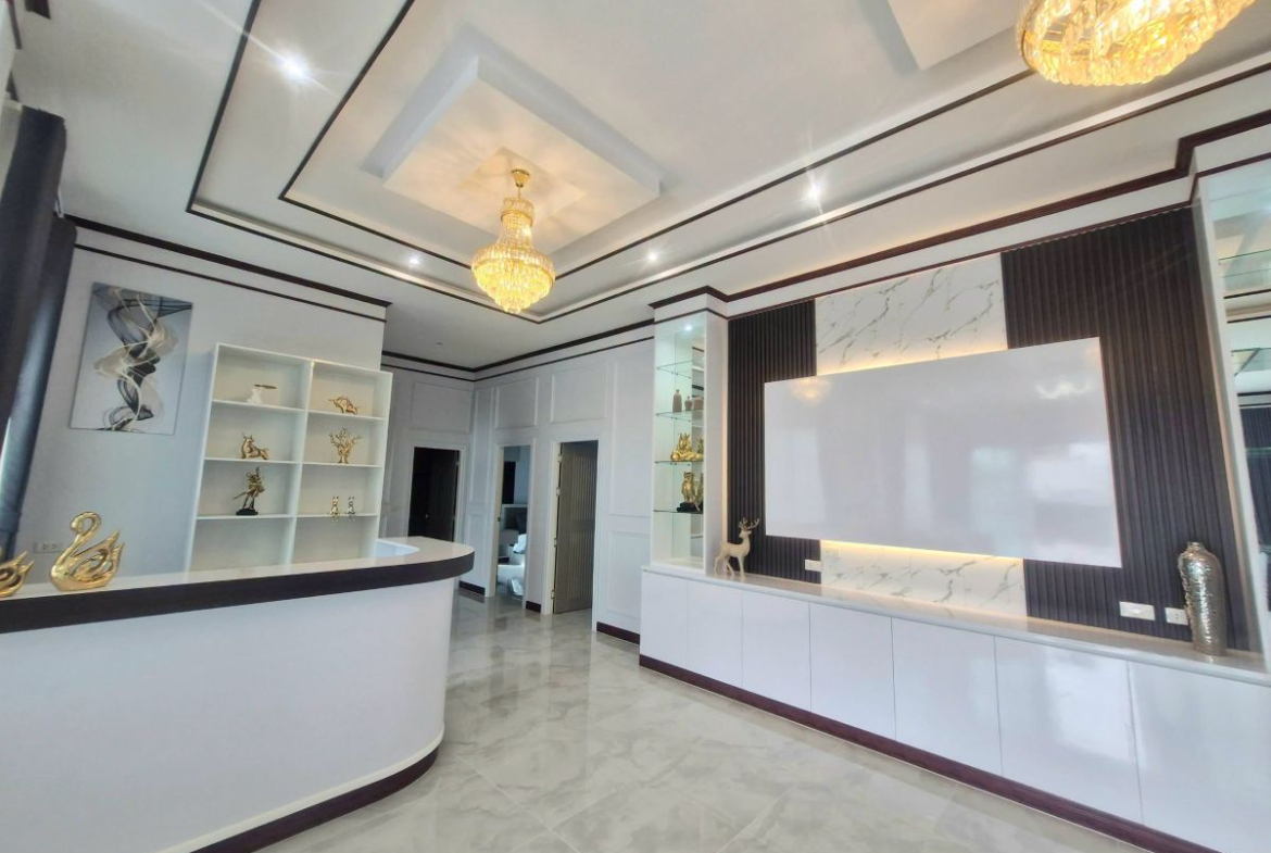 HS1522 – 4Bedroom Pool Villa House for Sale in Soi K9 in Huay Yai