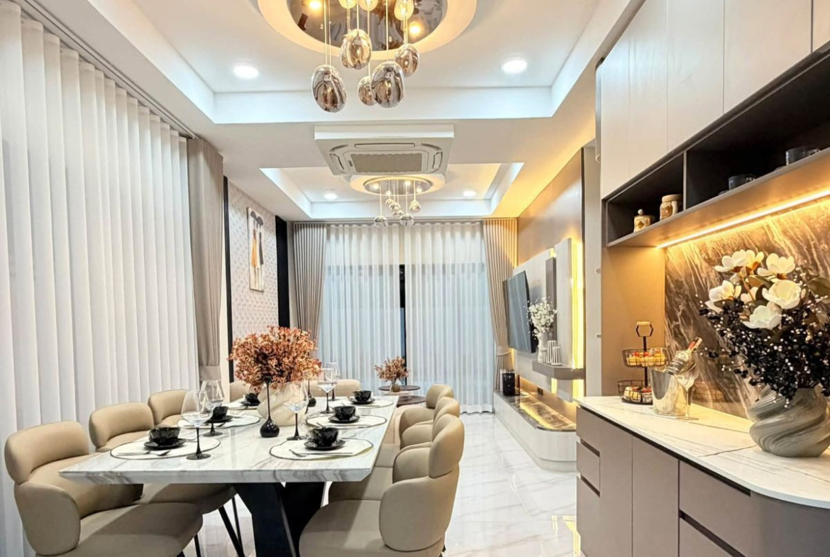 HS1520 – 4Bedroom Pool Villa House for  Sale in Rattanakorn Village 17 in Nong Prue
